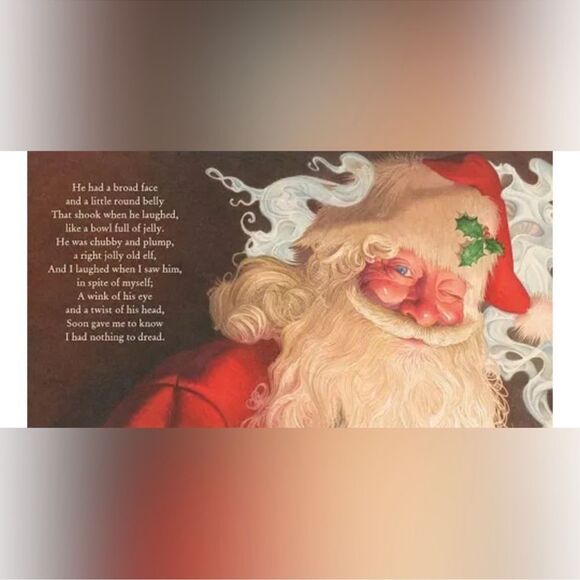 Anthropologie Coffee Table Book “Night Before Christmas” - Picture 2 of 4
